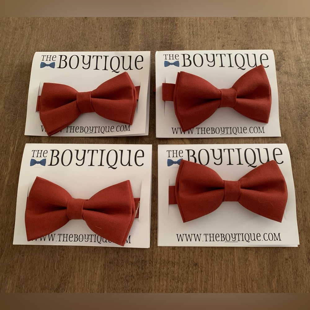 Cinnamon Bow ties